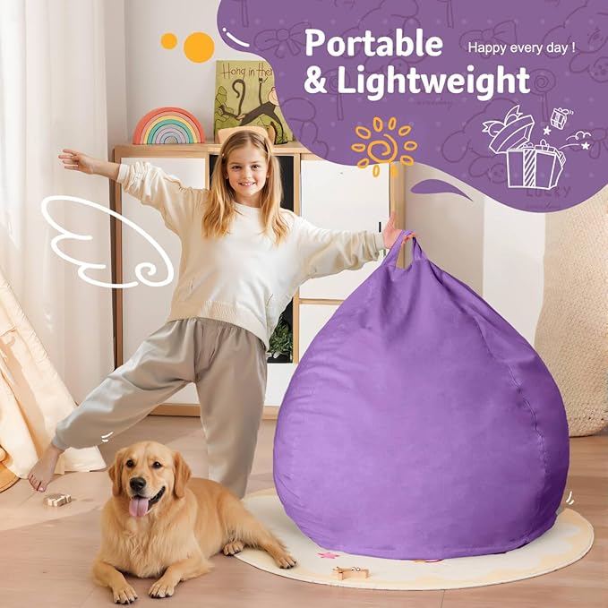 Homguava 2FT Bean Bag Chair: 2' Bean Bags - Image 5