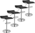 VECELO Bar Stools Set of 4, Adjustable Bar Stools, Bar Height Stools by VECELO