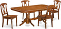 East West Furniture NANA5-SBR-W 5 Piece Dining Room Furniture Set Includes a by EastWestFurniture