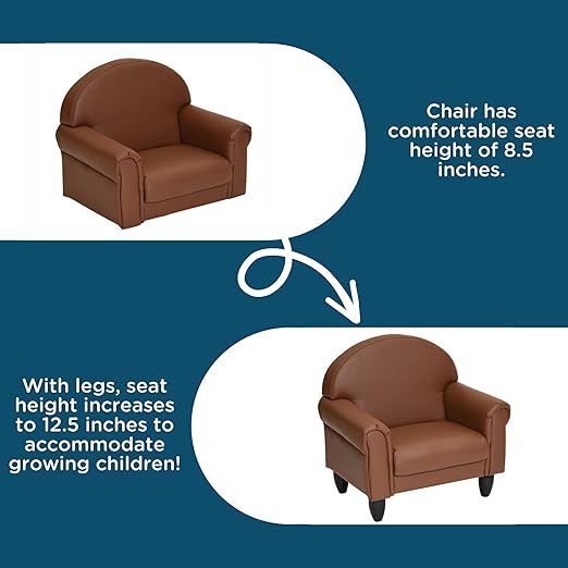 Children's Factory As We Grow Chair and Couch, Flexible Seating - Image 4