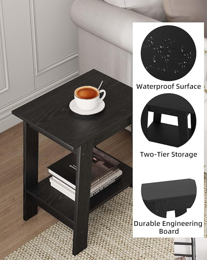Garvee End Table, Side Table - Image 5