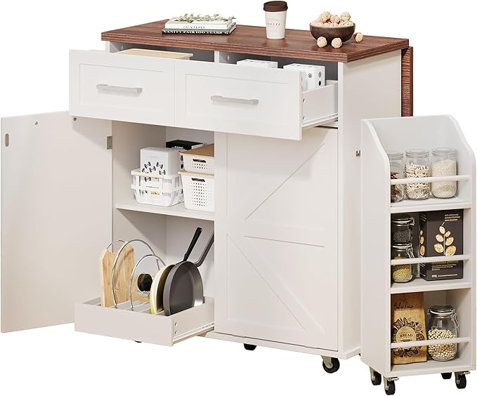 Ball & Cast Farmhouse Kitchen Island - Image 11