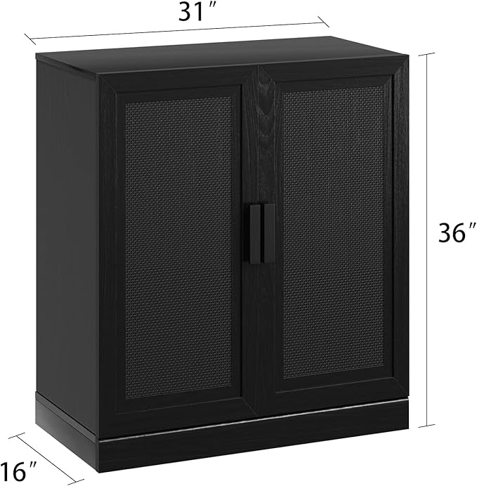 Buffet Cabinet, 2-Doors Sideboard Cabinet - Image 2