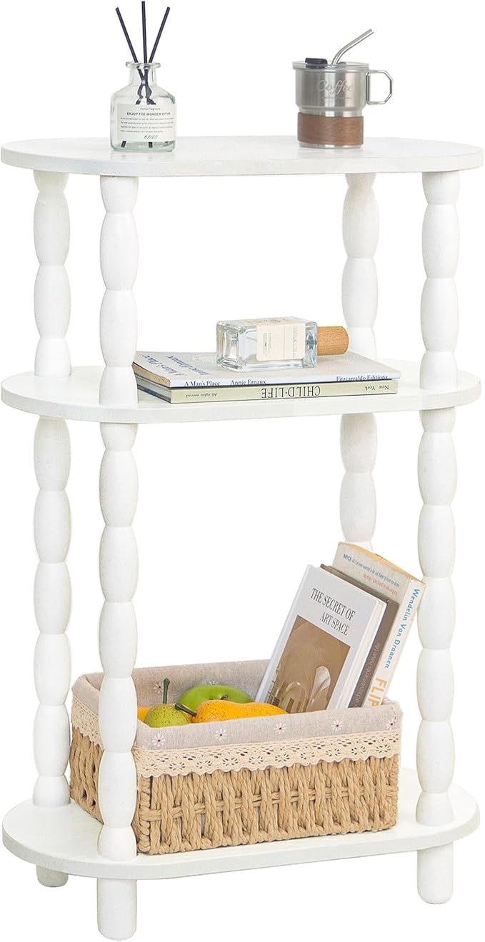 MaxSmeo Narrow Side Table, Small End Table by MaxSmeo