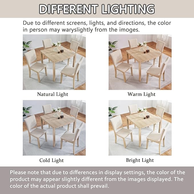 Ball & Cast 5 Piece Dining Table Set - Image 8