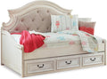Signature Design by Ashley Realyn Traditional Upholstered Tufted Twin Platform by SignatureDesignbyAshley
