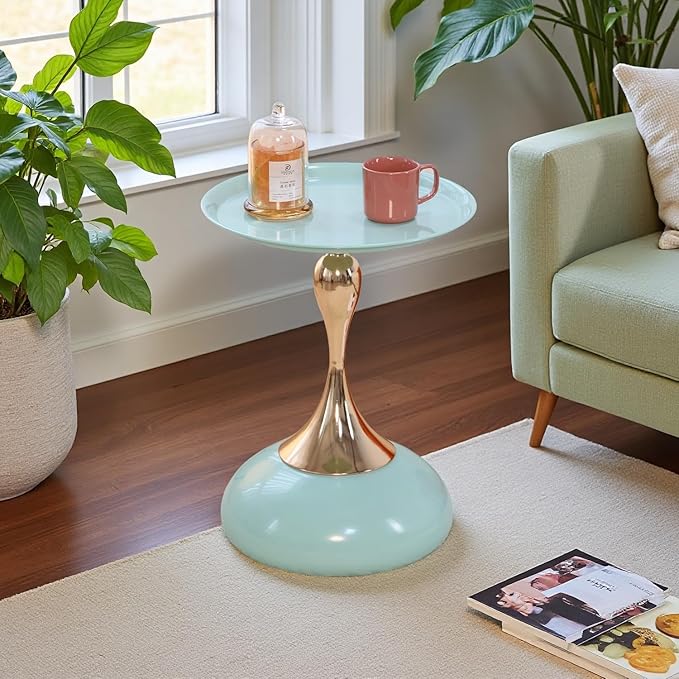 Stylish Hourglass Side Table - Image 3