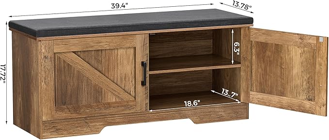 2-Tier Storage Bench, Shoe Bench - Image 3