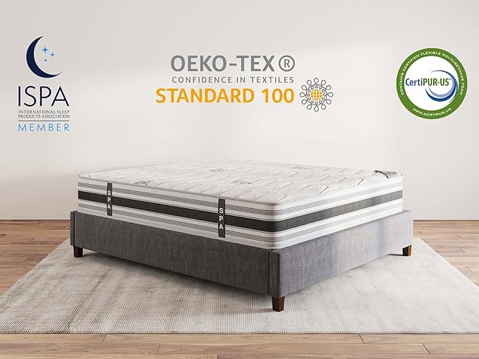 Ottomanson Full 12" Hybrid Mattress - Image 10