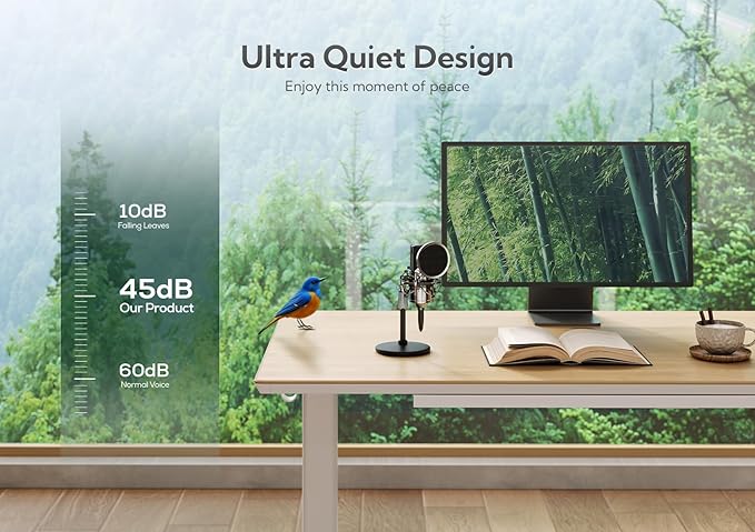 INNOVAR Bamboo Standing Desk - Image 6