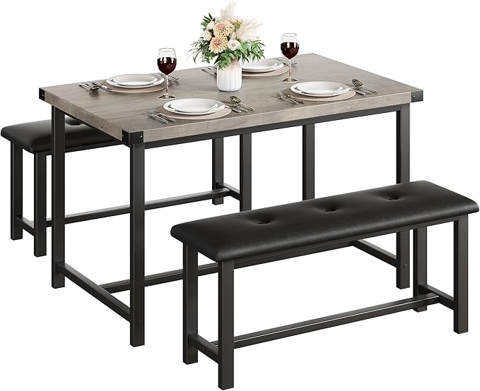 Dining Table Set for 4, Kitchen Table - Image 5