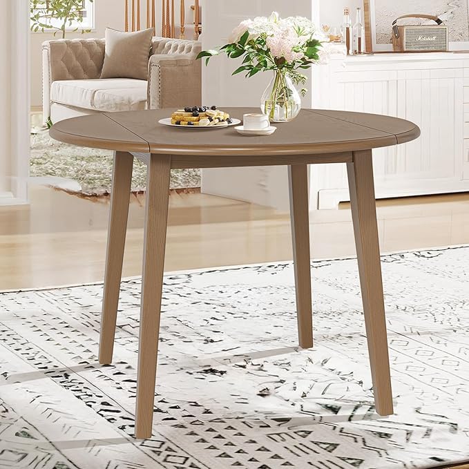 COLAMY 3-Piece Extendable Dining Table Set - Image 5