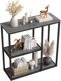 WOHOMO Console Table, 12 Inch Narrow Entryway Table by WOHOMO