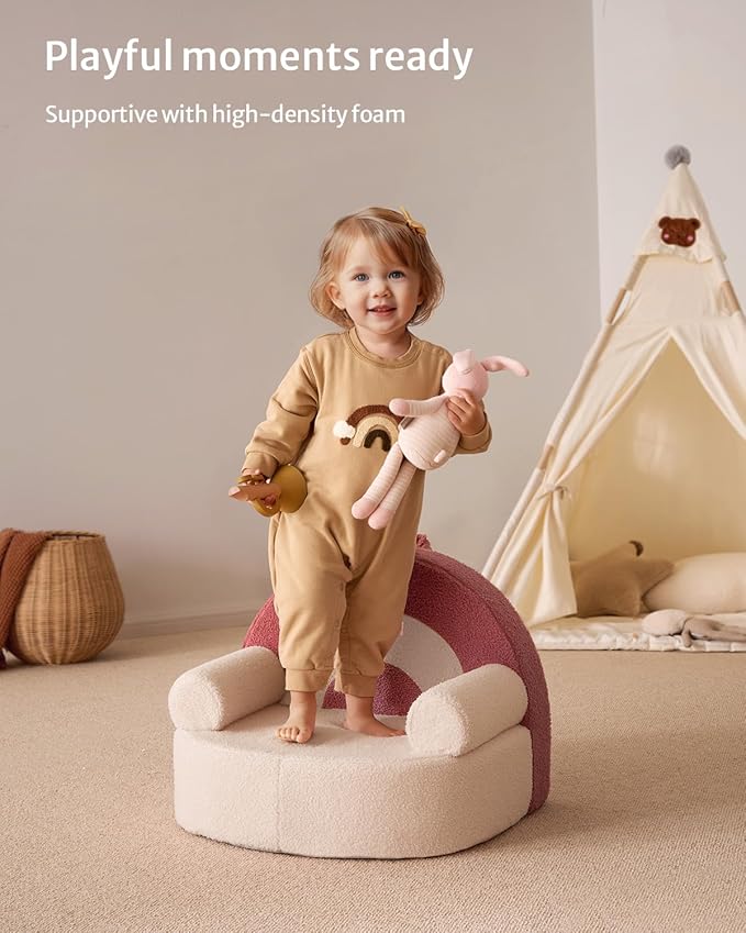 Blissful Diary Toddler Chair Comfy, Foam Kids Chair - Image 4
