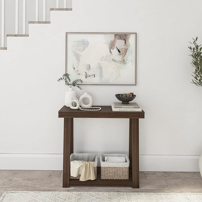 Plank+Beam Solid Wood Console Table - Image 3