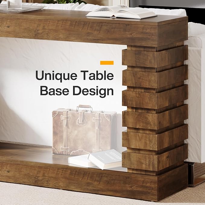 Tribesigns 70.8-Inch Long Console Table, Wood Entryway Table - Image 8