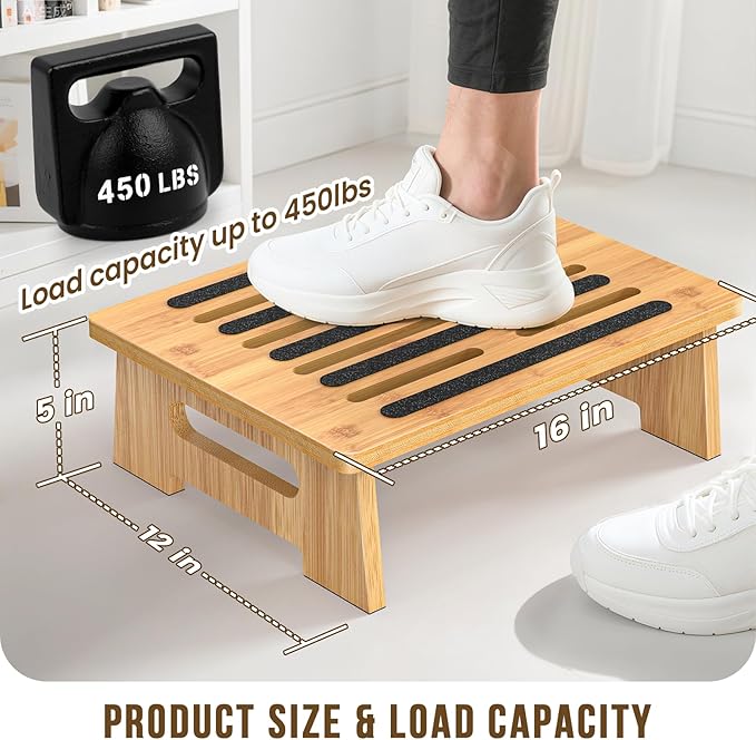 One Step Stool for Adults Seniors and Kids - Image 2