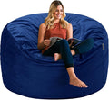 HABUTWAY Bean Bag Chair 3Ft Luxurious Velvet Ultra Soft Fur by HABUTWAYMakeYourLifeComfortable