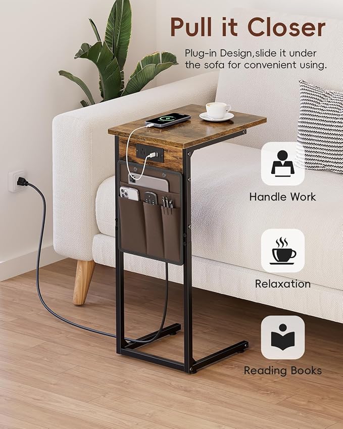 Vagusicc C Shaped End Table - Image 4