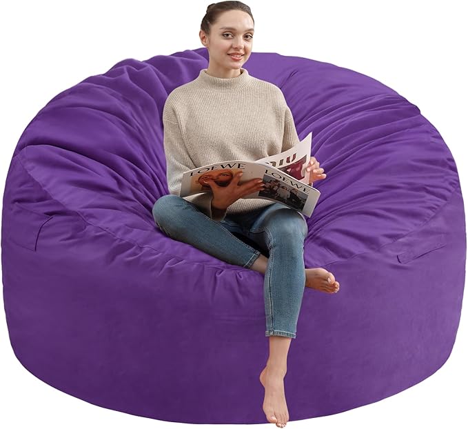3FT Bean Bag Chair, Comfy Bean Bag Chairs by SIMFLAG