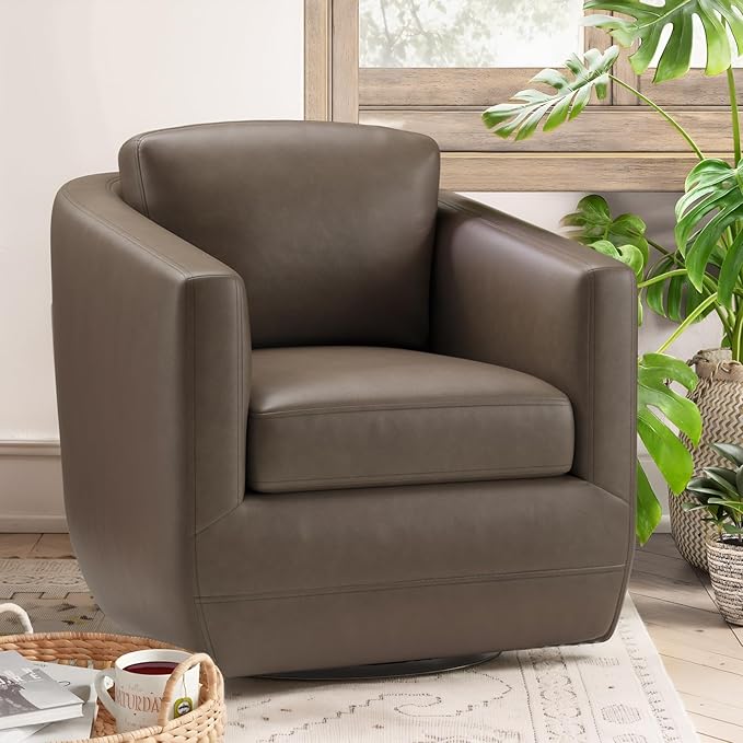 COLAMY 360° Swivel Accent Chair Set of 2 - Image 8