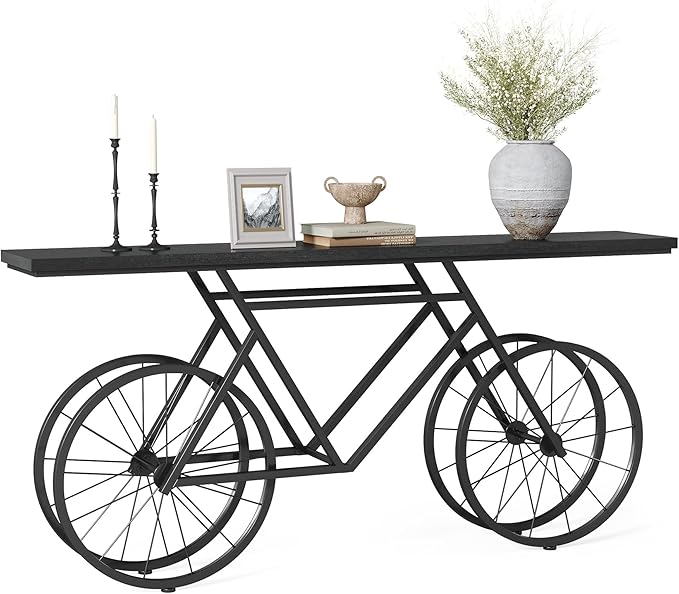 LITTLE TREE Narrow Sofa Table, 70.9-Inch Extra Long Console Table by LITTLETREE