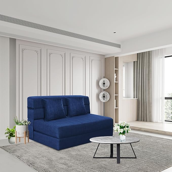 60 Inch Folding Sofa Couch Memory Foam - Image 8