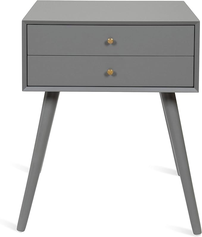 Kate and Laurel Finco Midcentury Modern Style Side Table - Image 4
