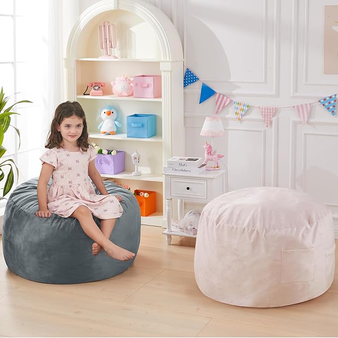 Kids Bean Bag Chair Bed - Image 2