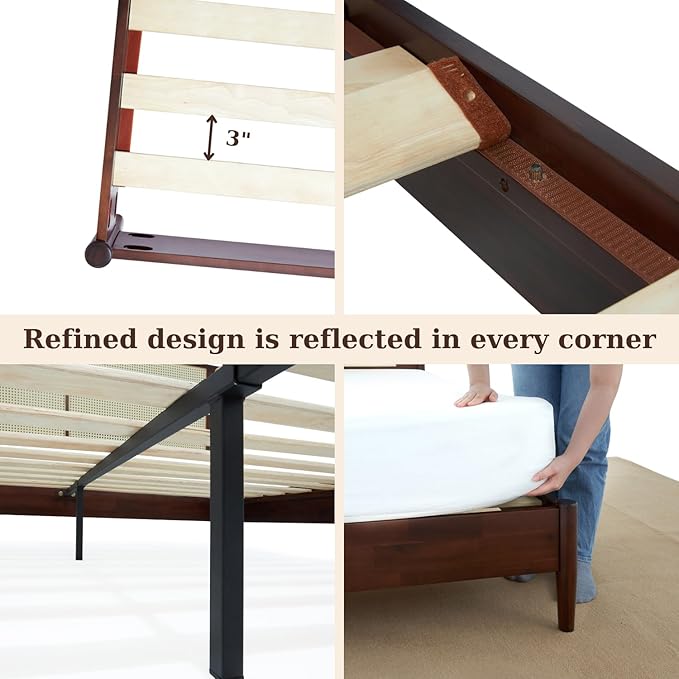 Bme Oliver Headboard Queen Size Bed Frame - Image 4