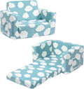 ALIMORDEN Kids 2-in-1 Flip Out Ultra-Soft Snuggle Foam Filled Chair by ALIMORDEN