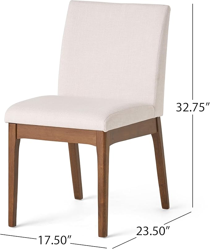 Christopher Knight Home Benson Mid-Century Modern 7 Piece Dining Set, Light - Image 3