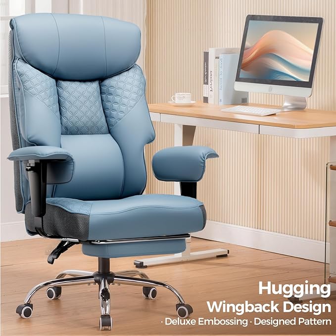 GTRACING Big and Tall Office Chair 400LBS Wide Ergonomic Gaming Chair - Image 4