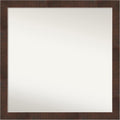 Amanti Art Brown Bathroom Mirror by AmantiArt