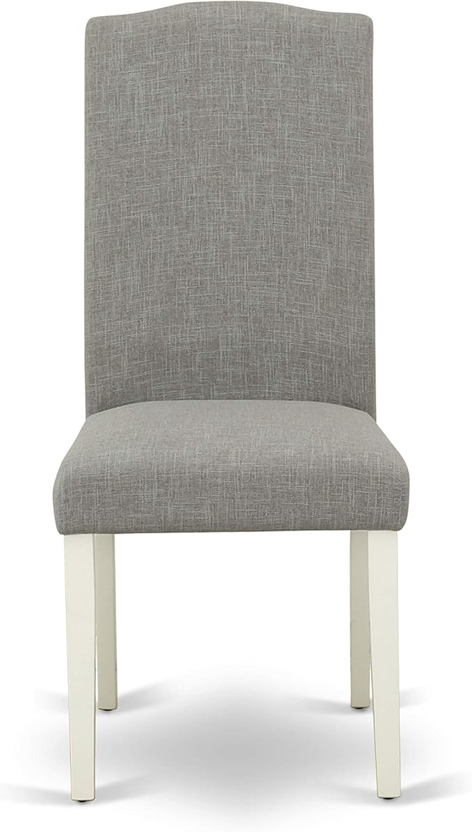 East West Furniture 1NDEN3-LWH-06 3 Piece Dining Table Set Contains a Rectangle - Image 8