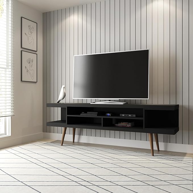 Manhattan Comfort Utopia 70.47" Freestanding Entertainment Center - Image 2