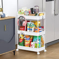 SOLEJAZZ 3 Tier Rolling Storage Cart by SOLEJAZZ