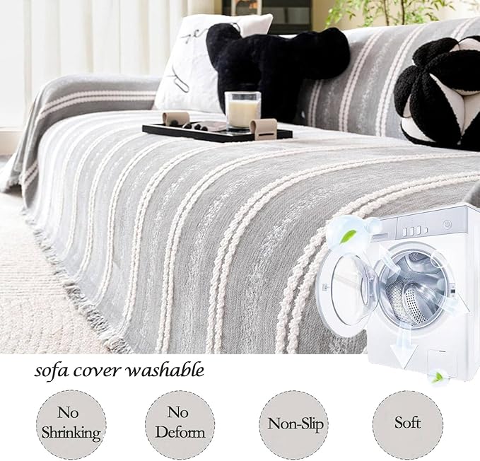 Couch Cover for Dogs Washable Sofa Cover, Sectional Couch Covers, Sofa Covers - Image 6