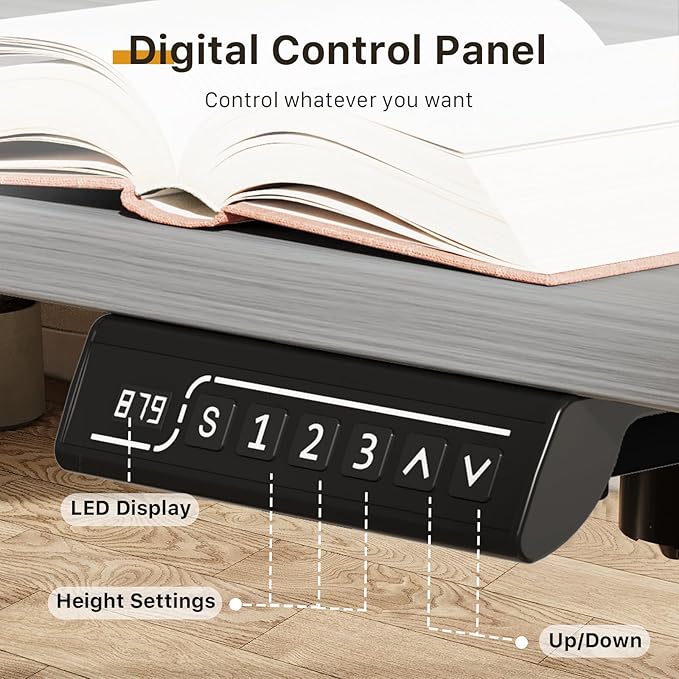 JOY worker Small Electric Standing Desk - Image 9