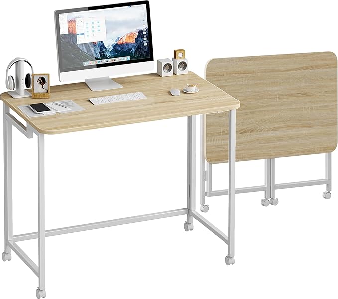 JSB Small Folding Computer Desk by HomeFurniture