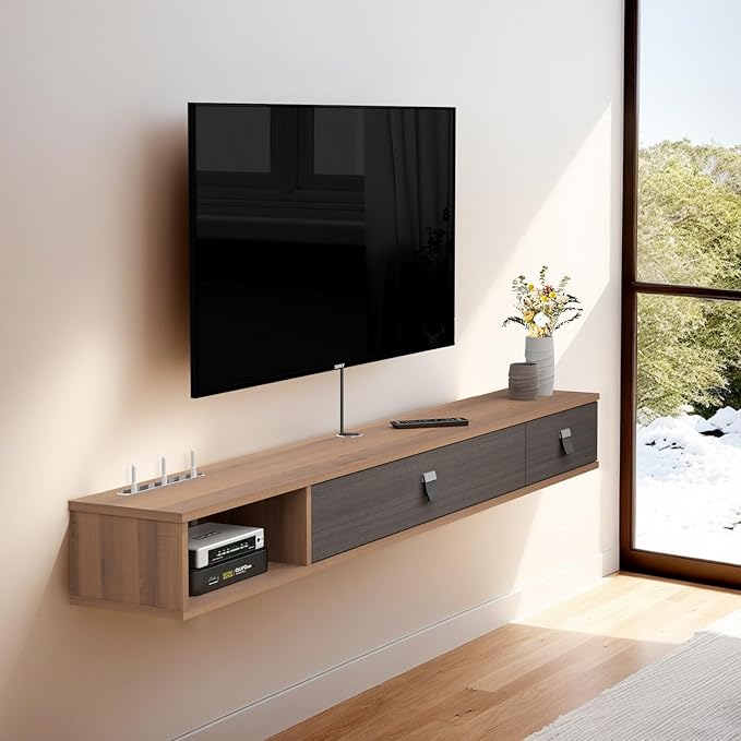 Pmnianhua Floating TV Stand by Pmnianhua