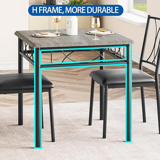GarveeHome Small Dining Table Set - Image 4