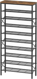 10 Tier Shoe Rack, Large Capacity Shoe Storage Organizer Holds 40 Pairs by Yatiney