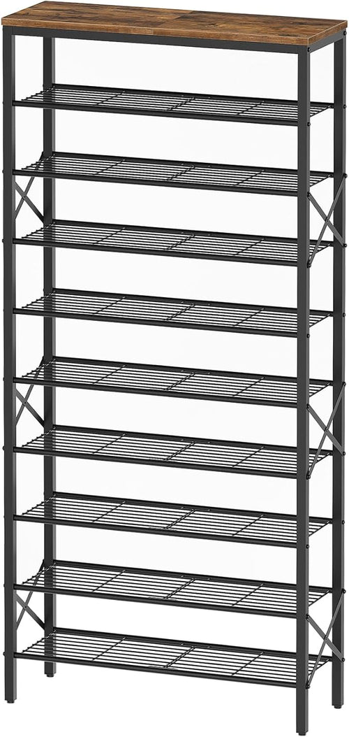 10 Tier Shoe Rack, Large Capacity Shoe Storage Organizer Holds 40 Pairs by Yatiney