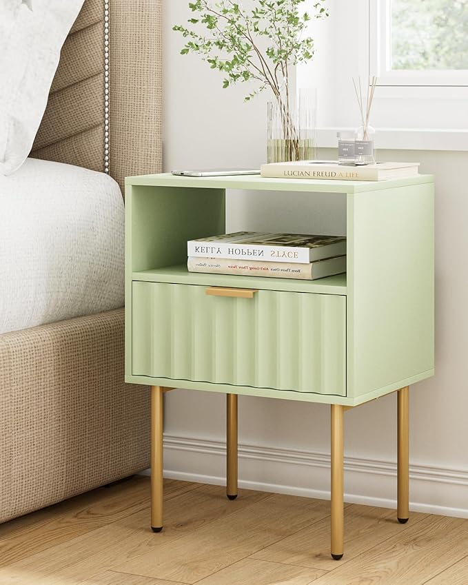 Nightstand, Modern Bedside Table by AEPOALUA