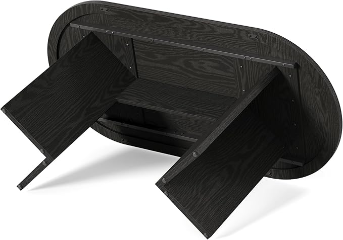 LITTLE TREE 63" Rustic Oval Dining Table - Image 9