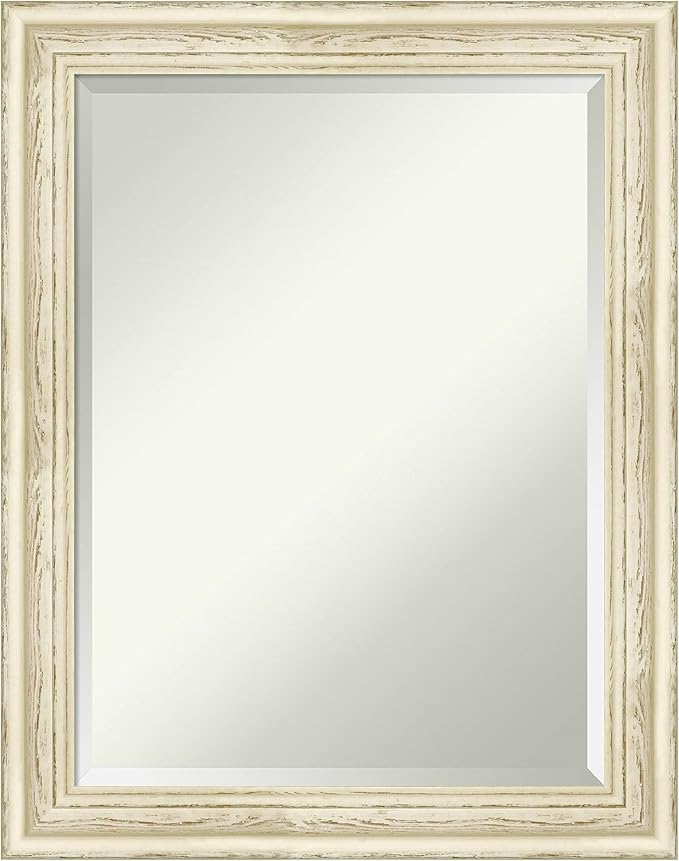 Amanti Art White Bathroom Mirror by AmantiArt