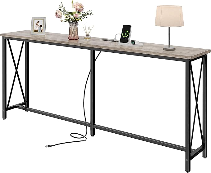 SUPERJARE 70 Inch Console Table by SUPERJARE