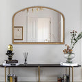 Vanity Mirror for Bedroom, Beaded Frame Decorative Accent Mirrors for Washroom by BAODANFU