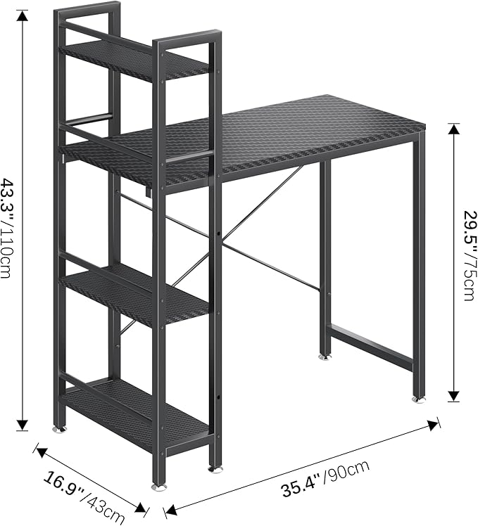 4NM 35" Small Computer Desk - Image 3
